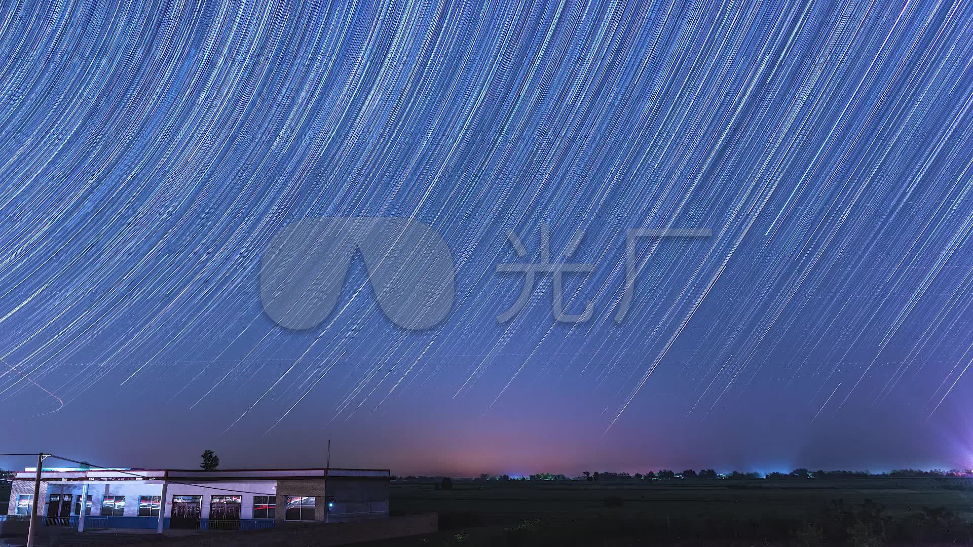 实拍星空星轨延时视频素材_1920x1080_高清视频素材下载(编号:6497118