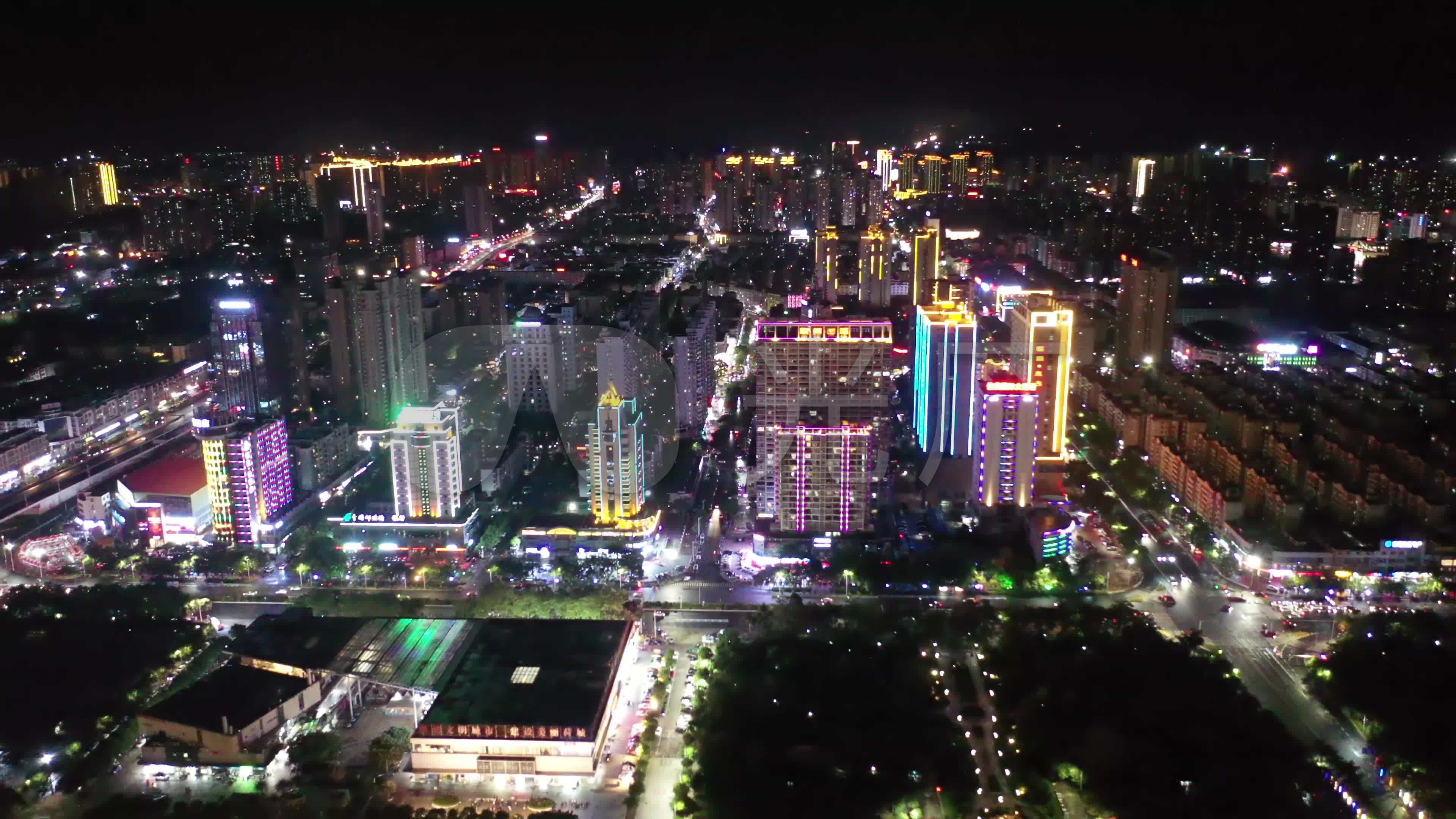 贵港夜景