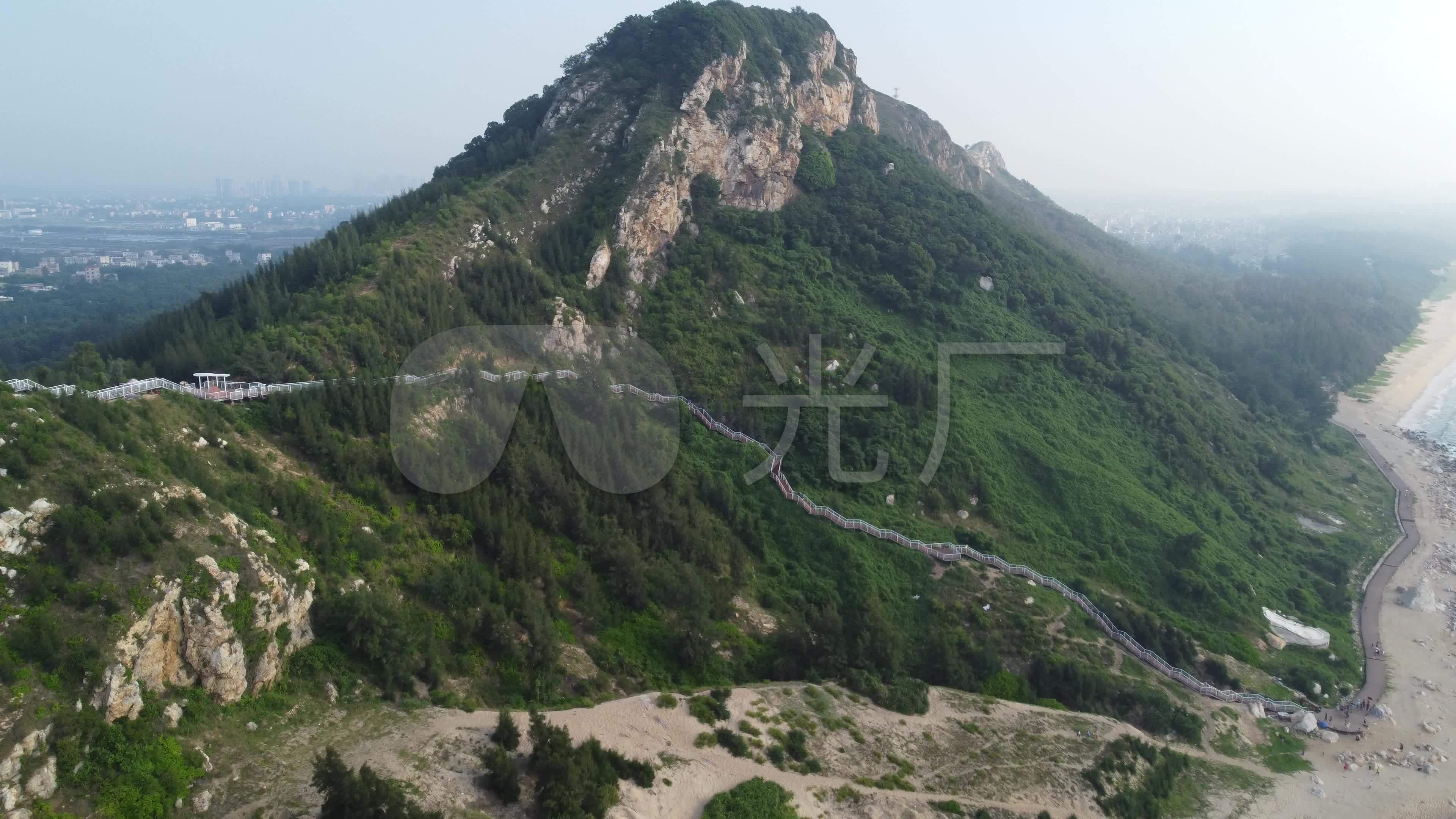 晏镜岭虎头山风景区航拍