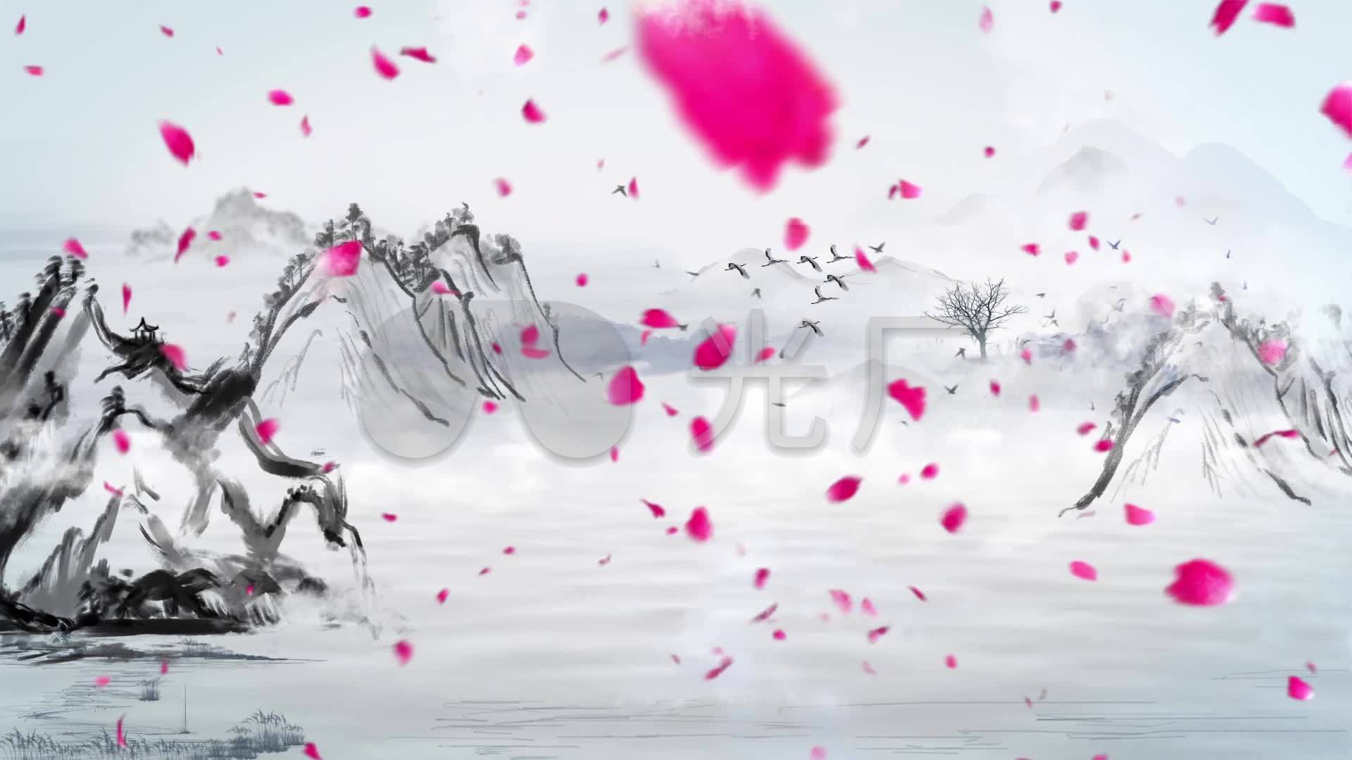 七叔《酌酒醉长安》配乐舞台背景_1920x1080_高清视频素材下载(编号