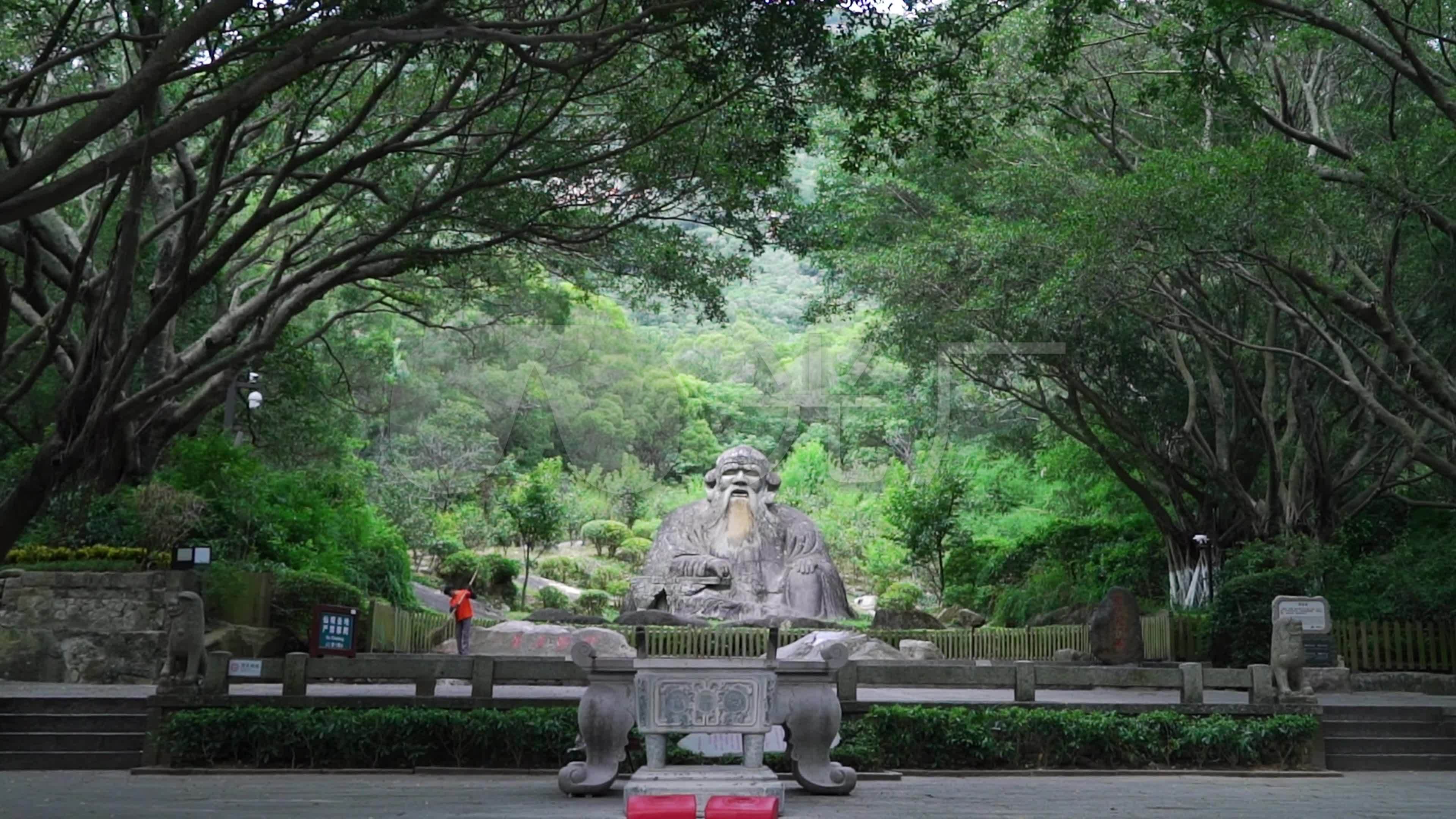 福建泉州清源山老君岩_3840x2160_高清视频素材下载(编号:6513991)