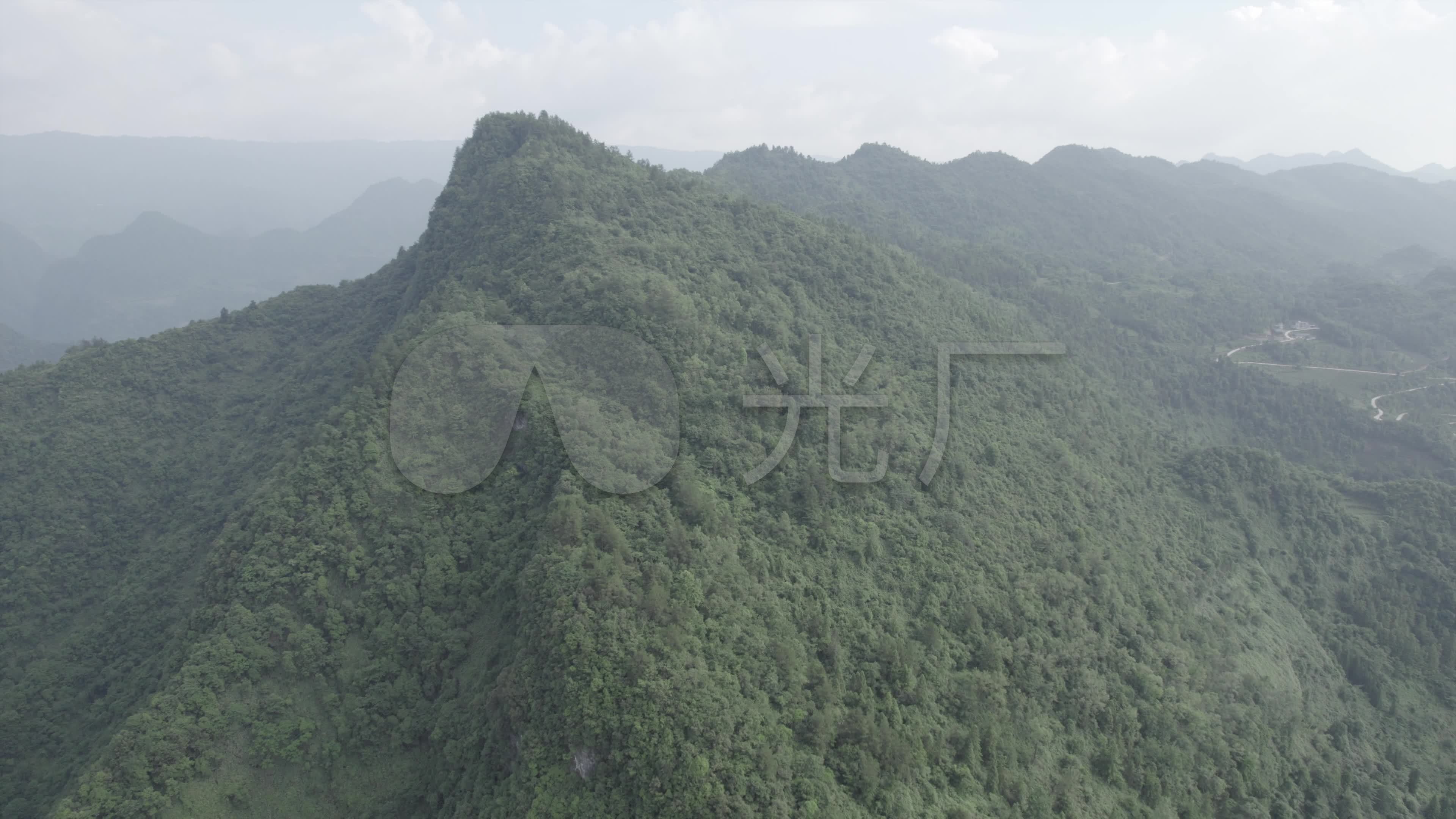 【d-log原片】鹤峰八峰山_3840x2160_高清视频素材(:)