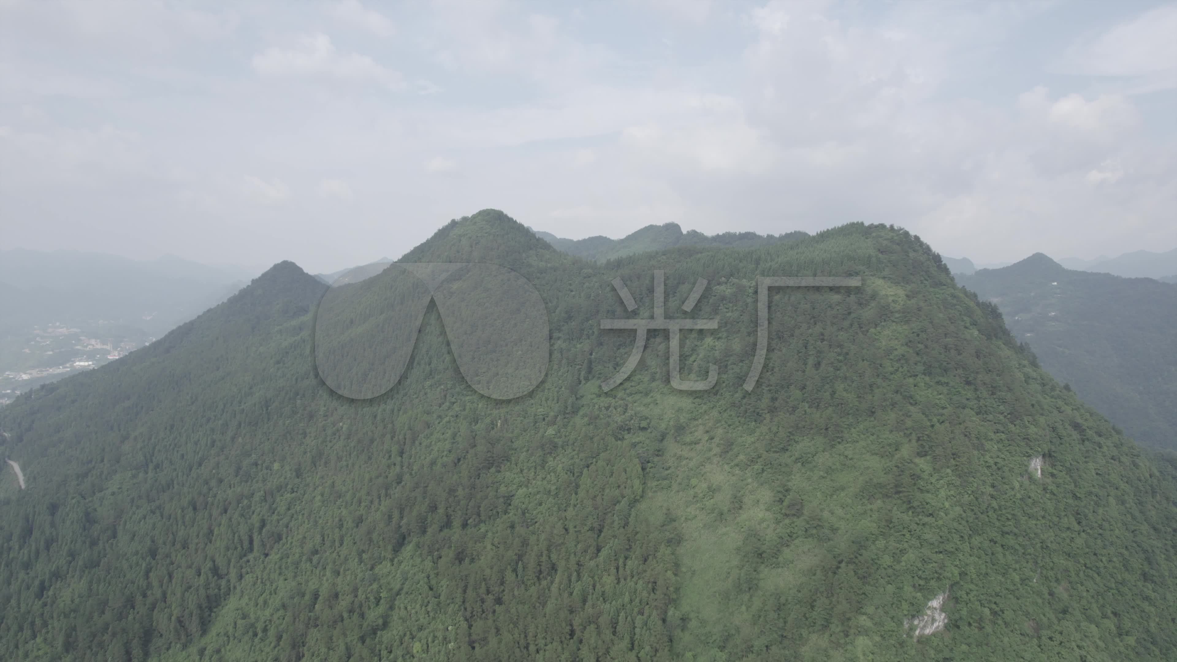 【d-log原片】鹤峰八峰山_3840x2160_高清视频素材(:)