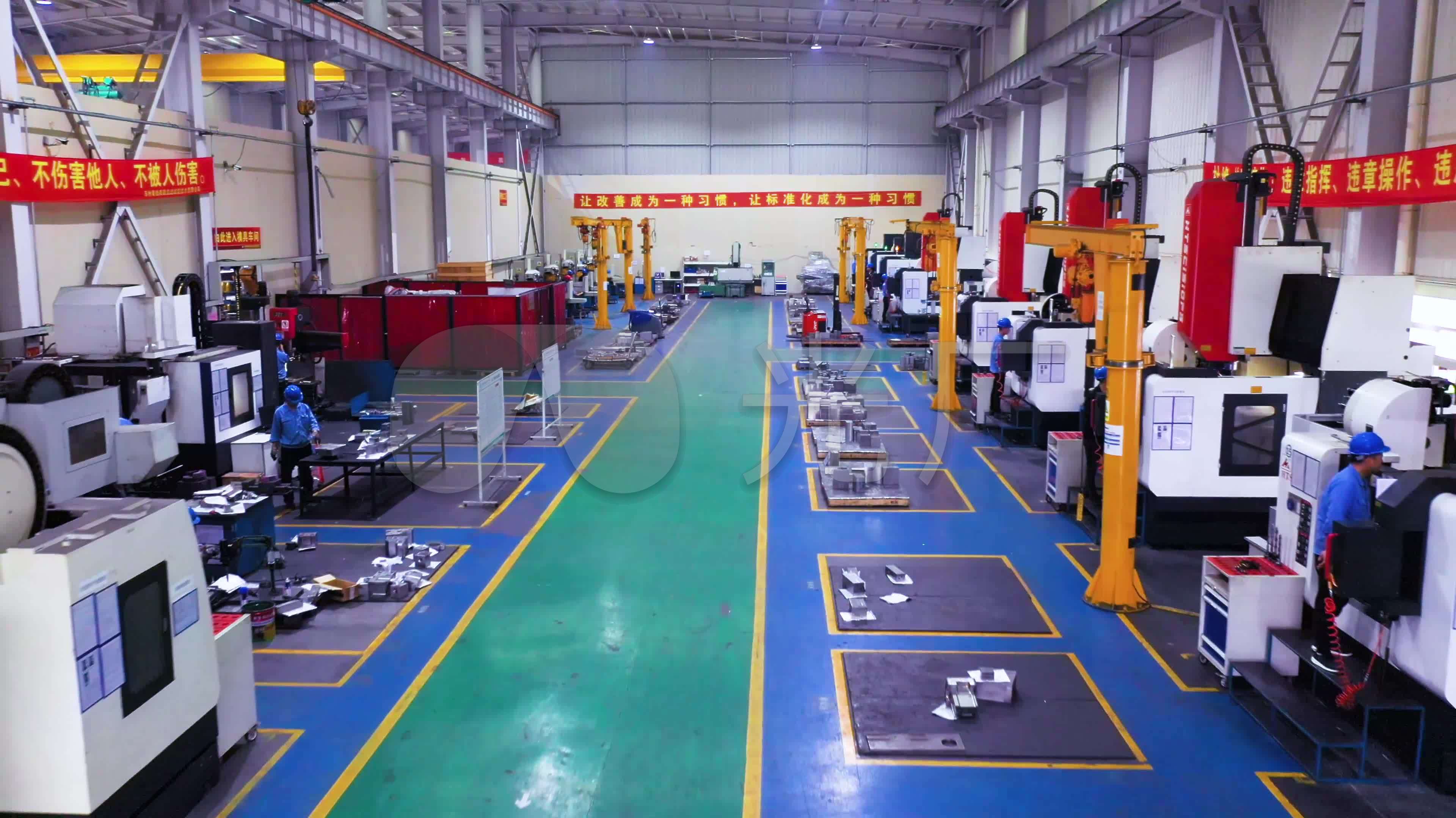 4k智能装备制造车间