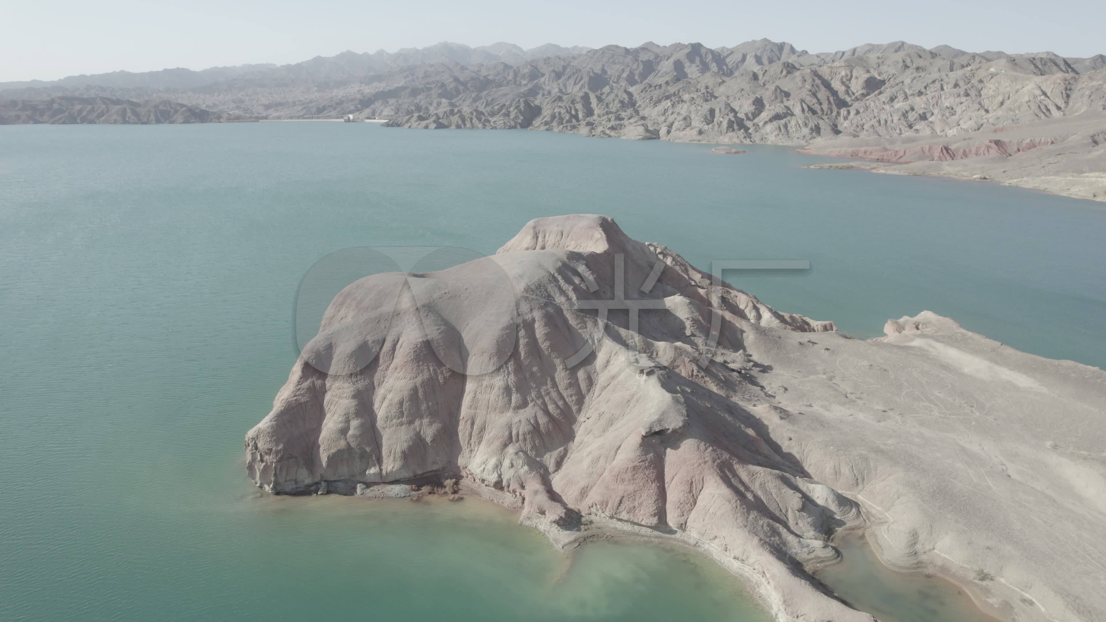 嘉峪关黑山湖灰片_3840x2160_高清视频素材下载(编号:6600588)_实拍