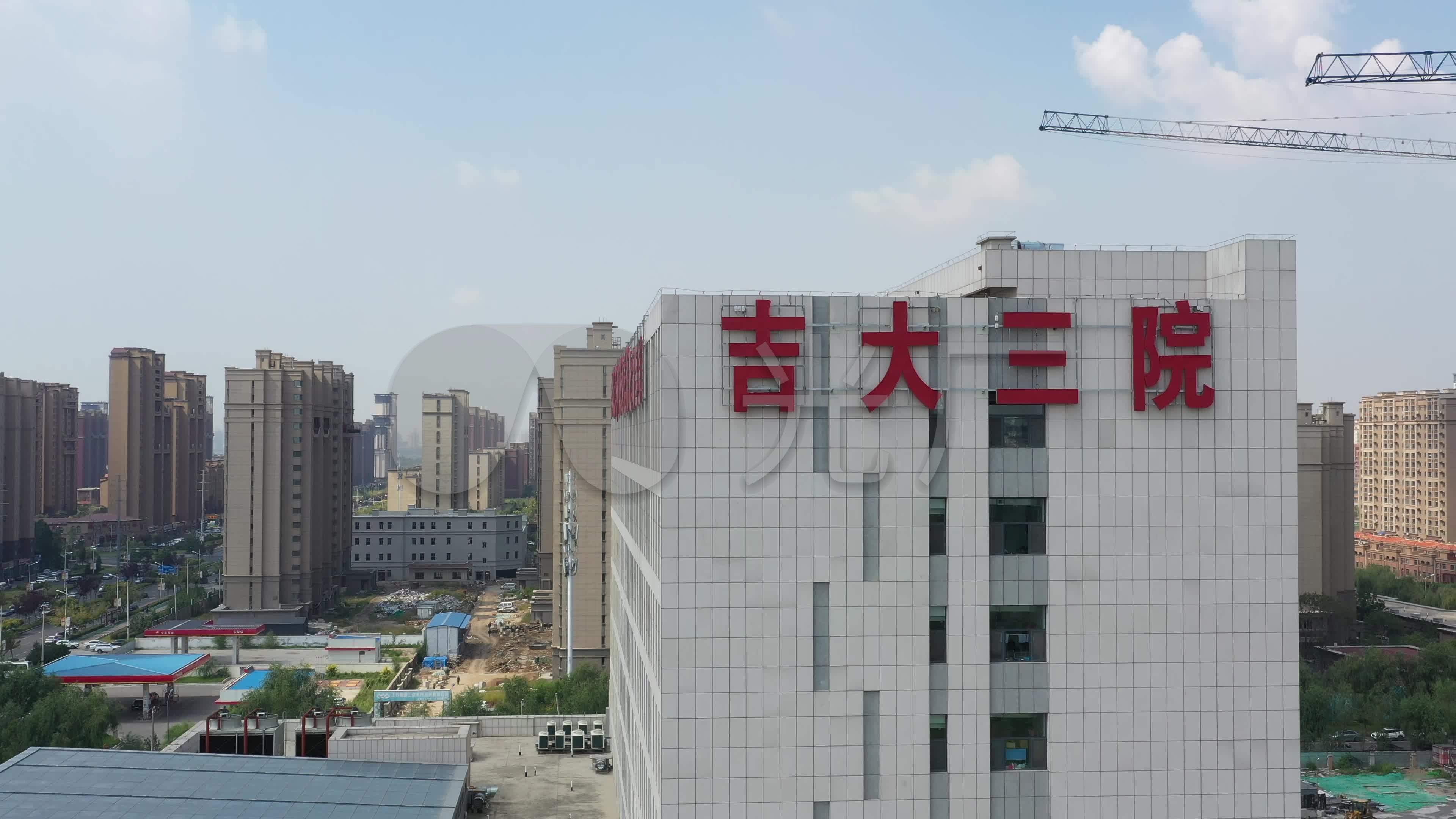 航拍吉大三院_3840x2160_高清视频素材下载(编号:6675011)_实拍视频