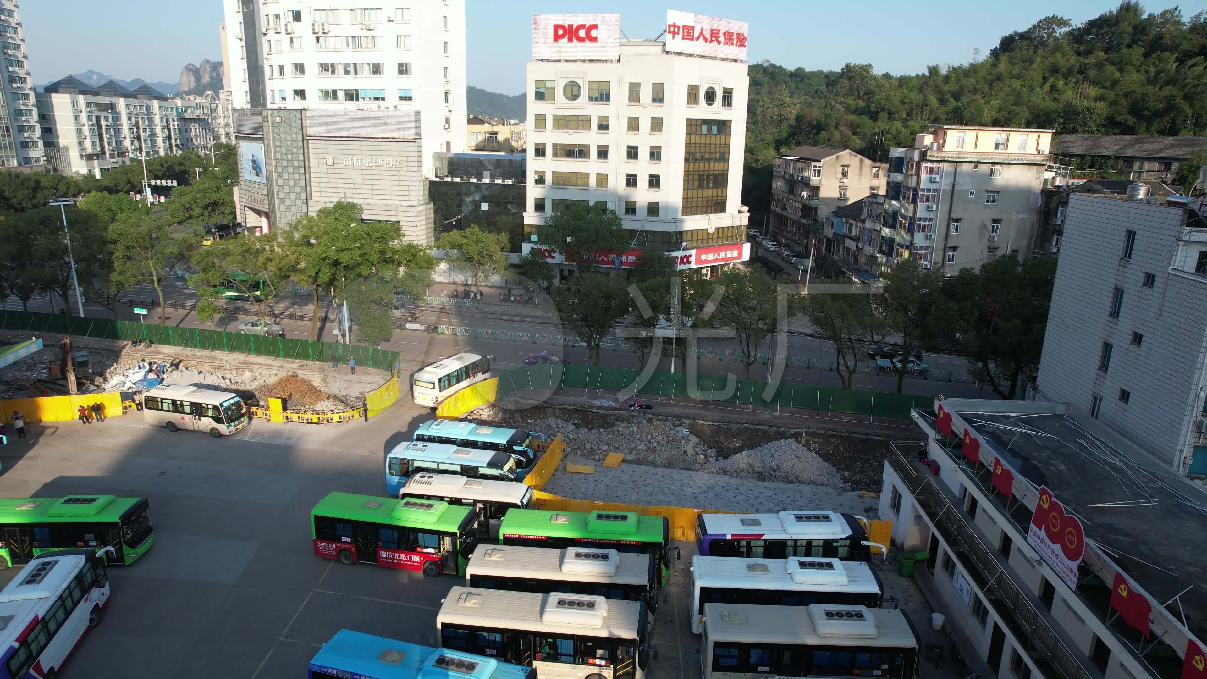 台州温岭老车站4k航拍dji_0555