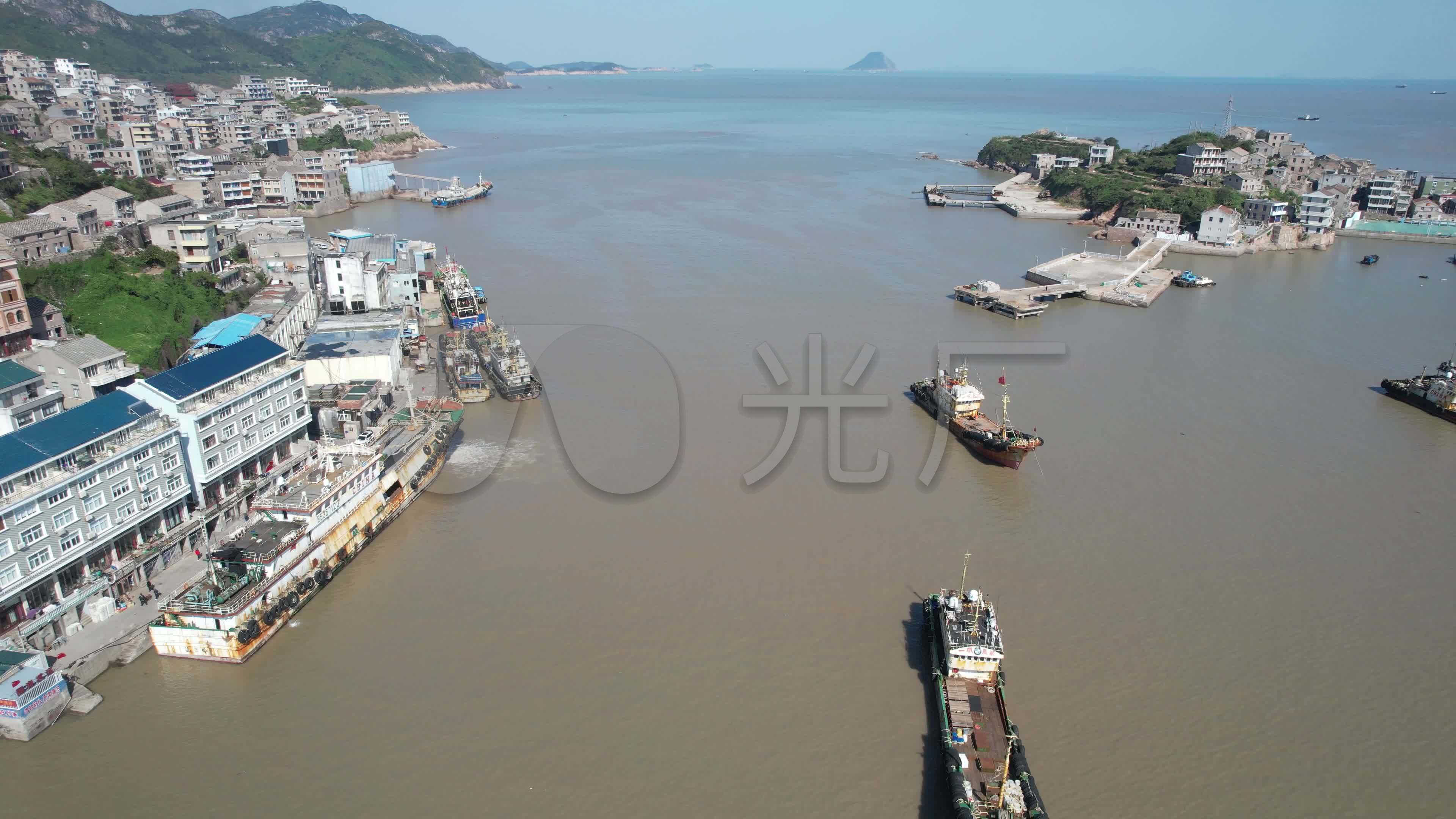 台州温岭石塘钓浜4k航拍dji0742