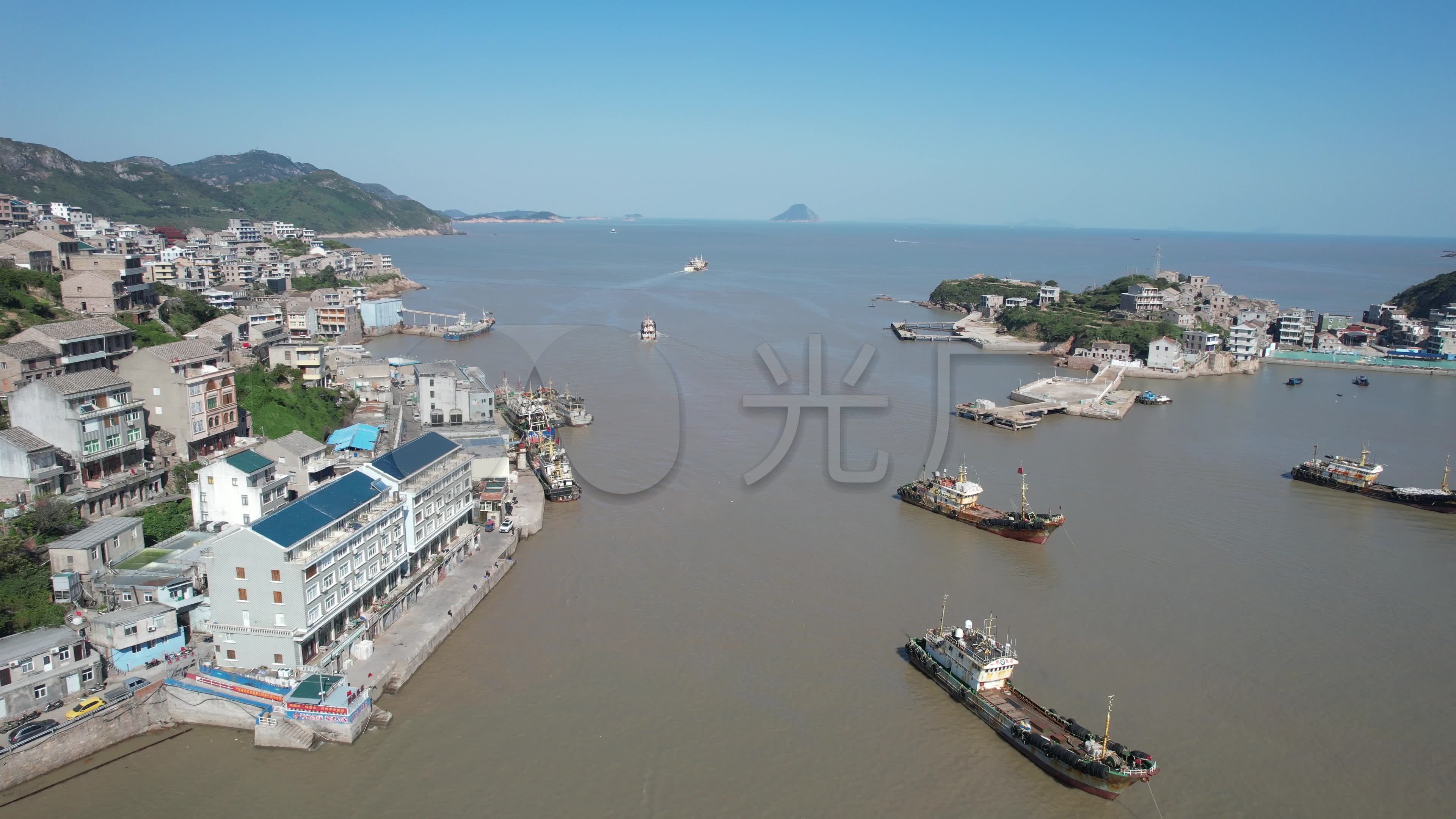 台州温岭石塘钓浜4k航拍dji0780