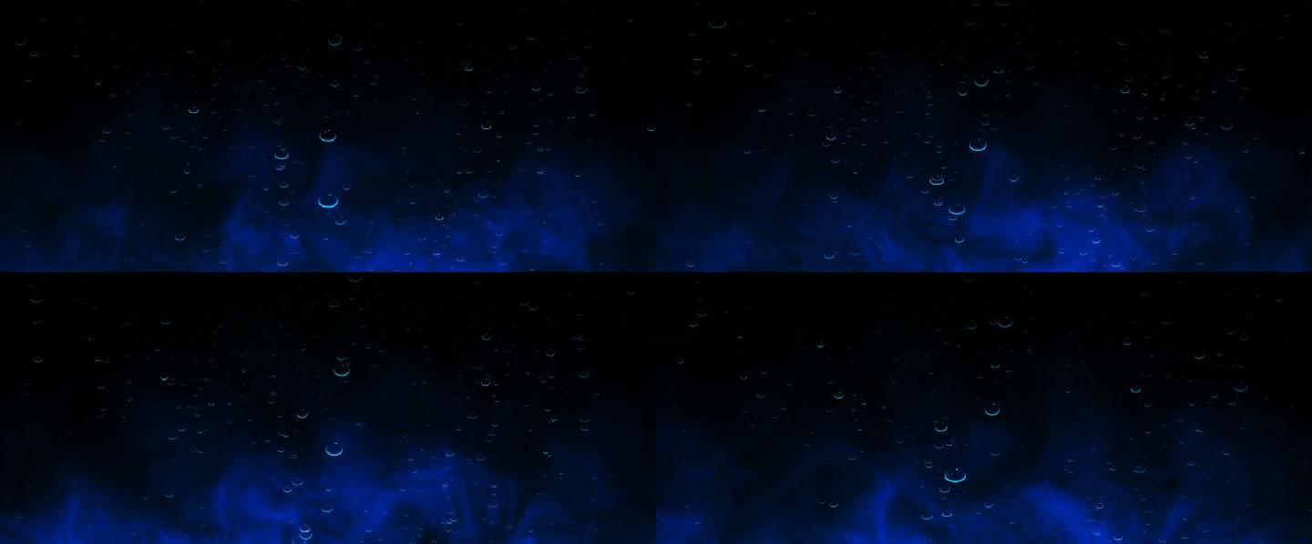 蓝色气泡__演艺素材