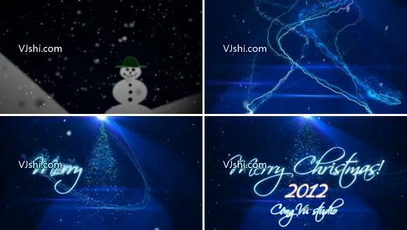 2012年圣诞节国外最新VJ素材~