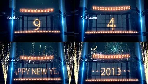 2013新年倒计时震憾开场