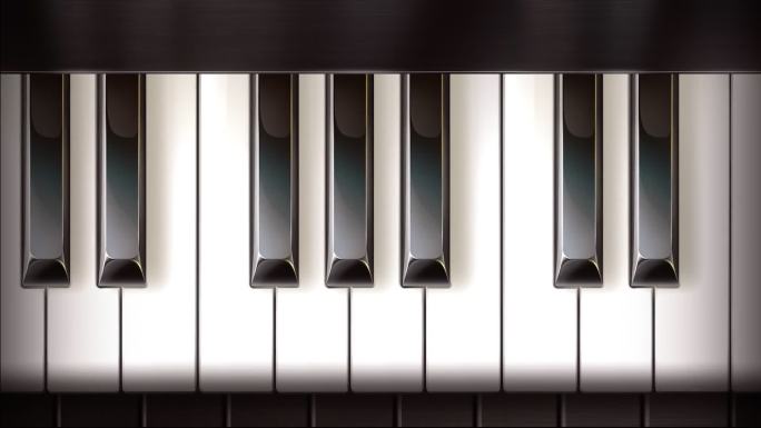 钢琴键盘演奏