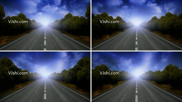 笔直的公路