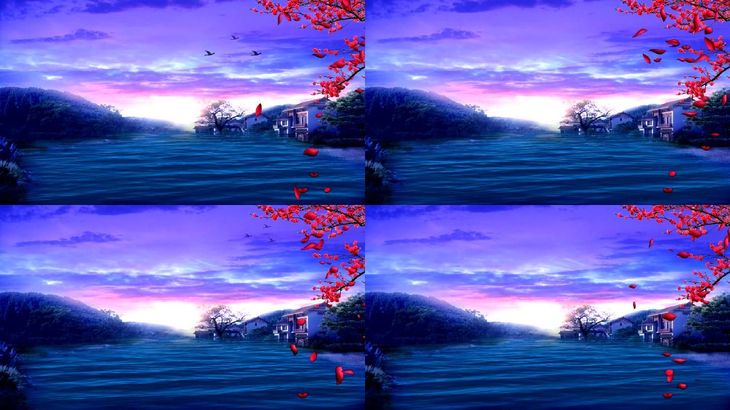 湖边别墅
