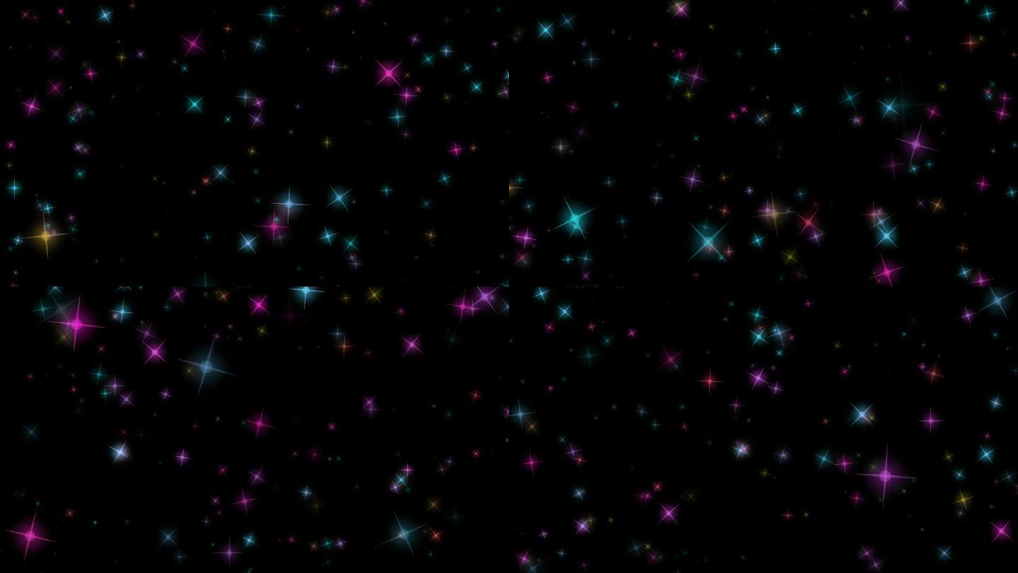 唯美 星光 粒子