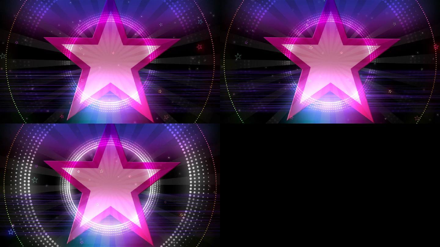 五角星灯光