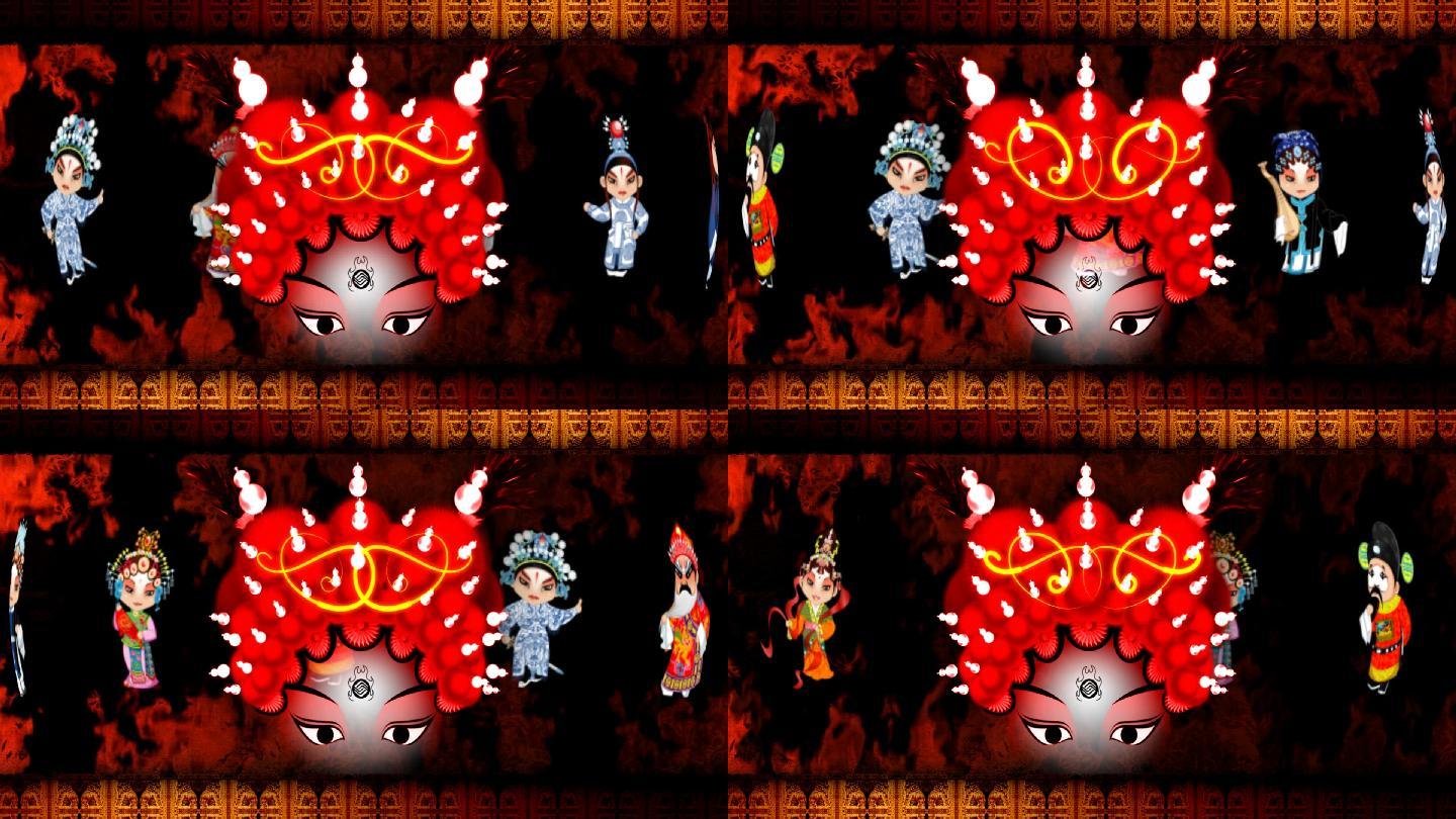 京剧卡通人物