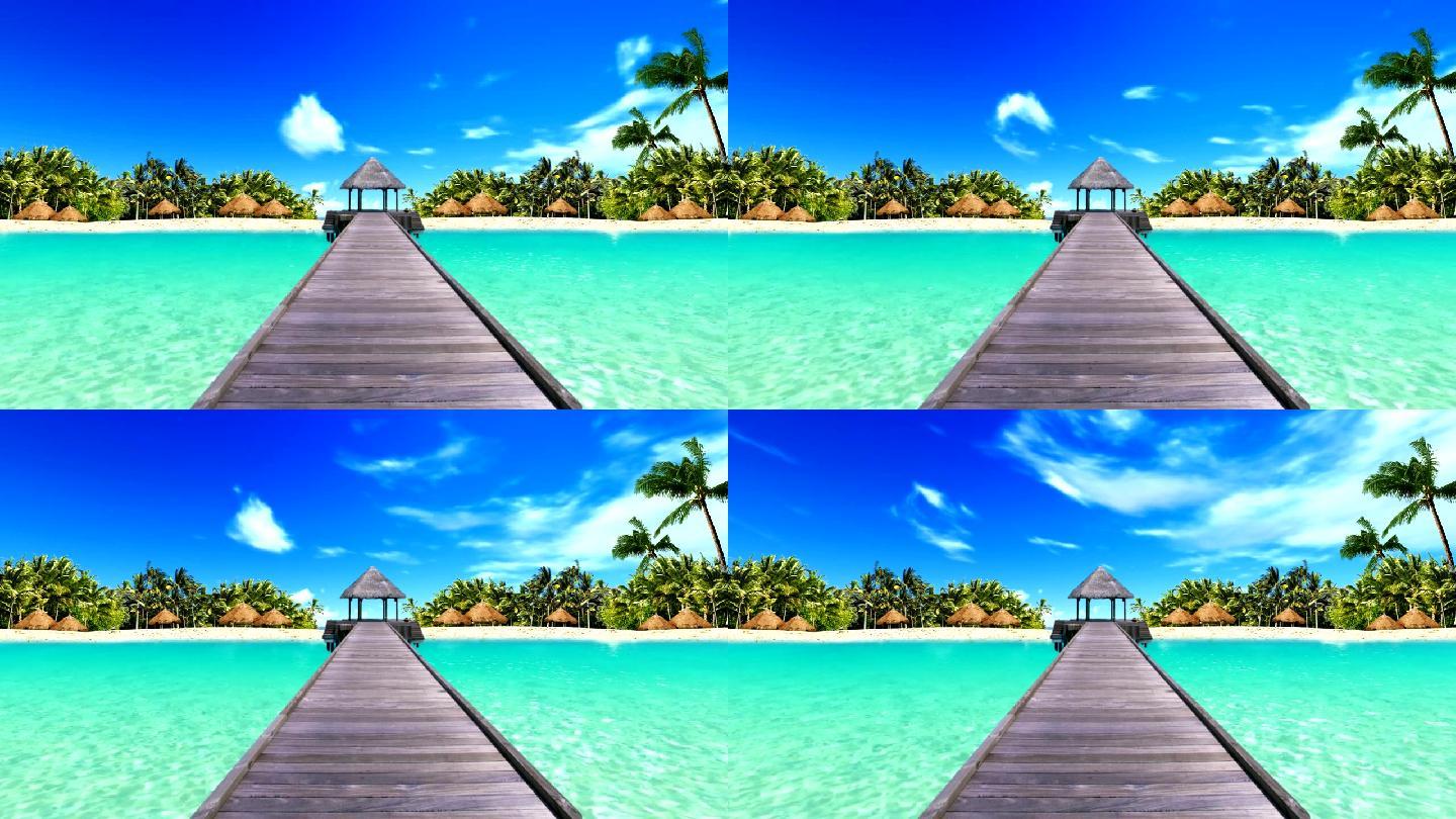 夏日椰岛