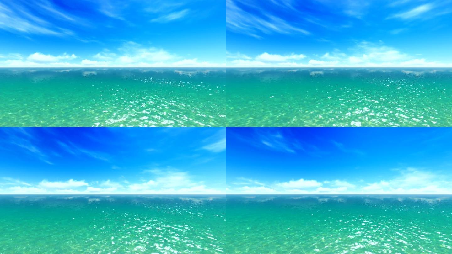 蔚蓝色大海视频