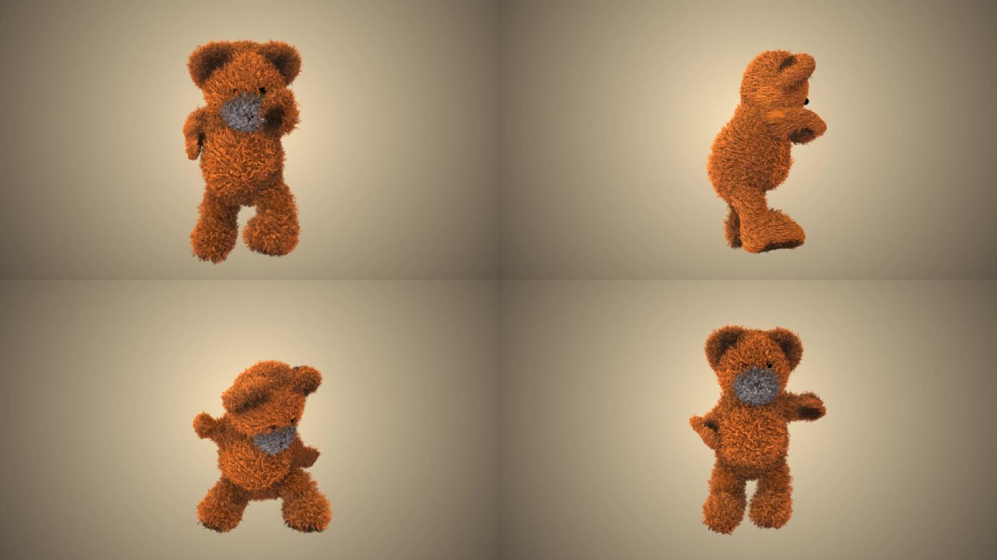泰迪熊表白