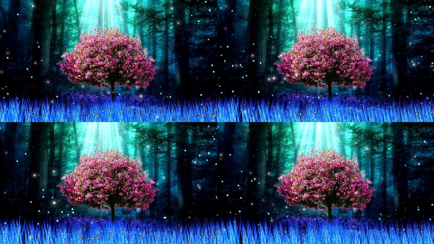 梦幻林中好看树