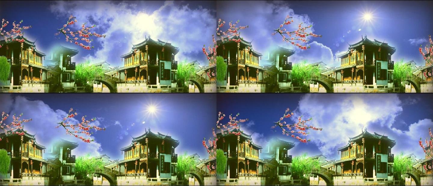 古代江南建筑风景
