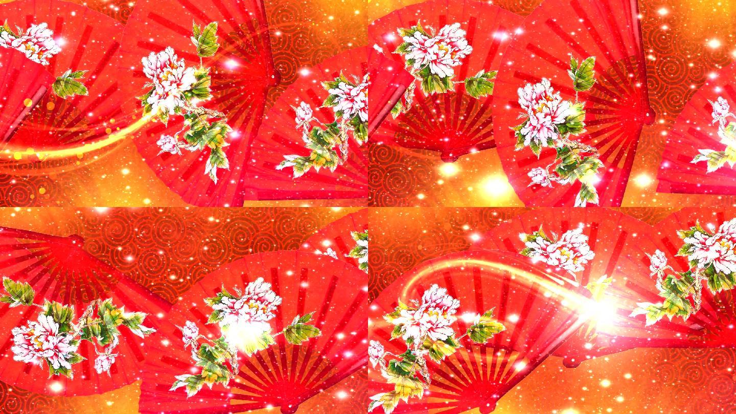 极品牡丹花折扇视频(原创超清)