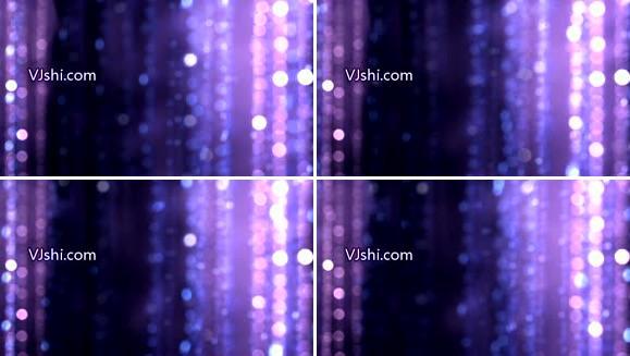 紫色阳光光晕光芒光线粒子LED视频素材
