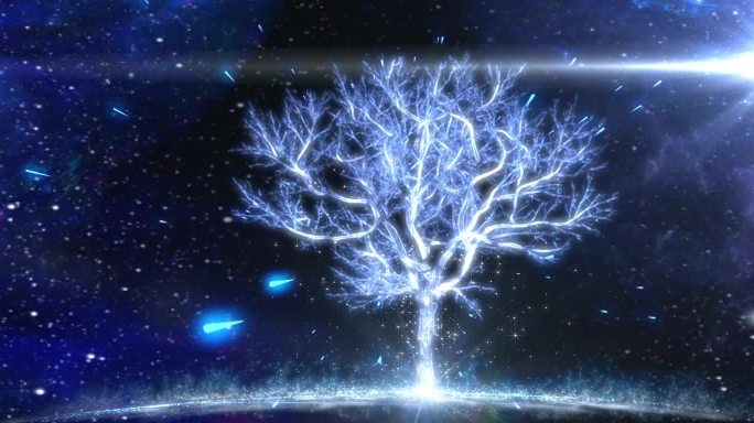 星空荧光树