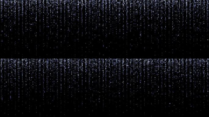 高清闪烁粒子雨背景视频素材