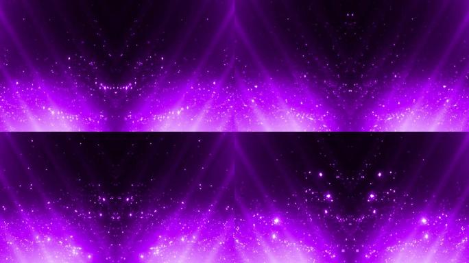 紫色唯美粒子