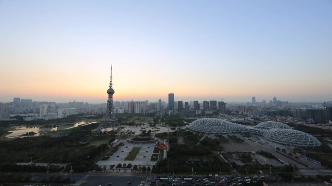 佛山延时摄影城市车流