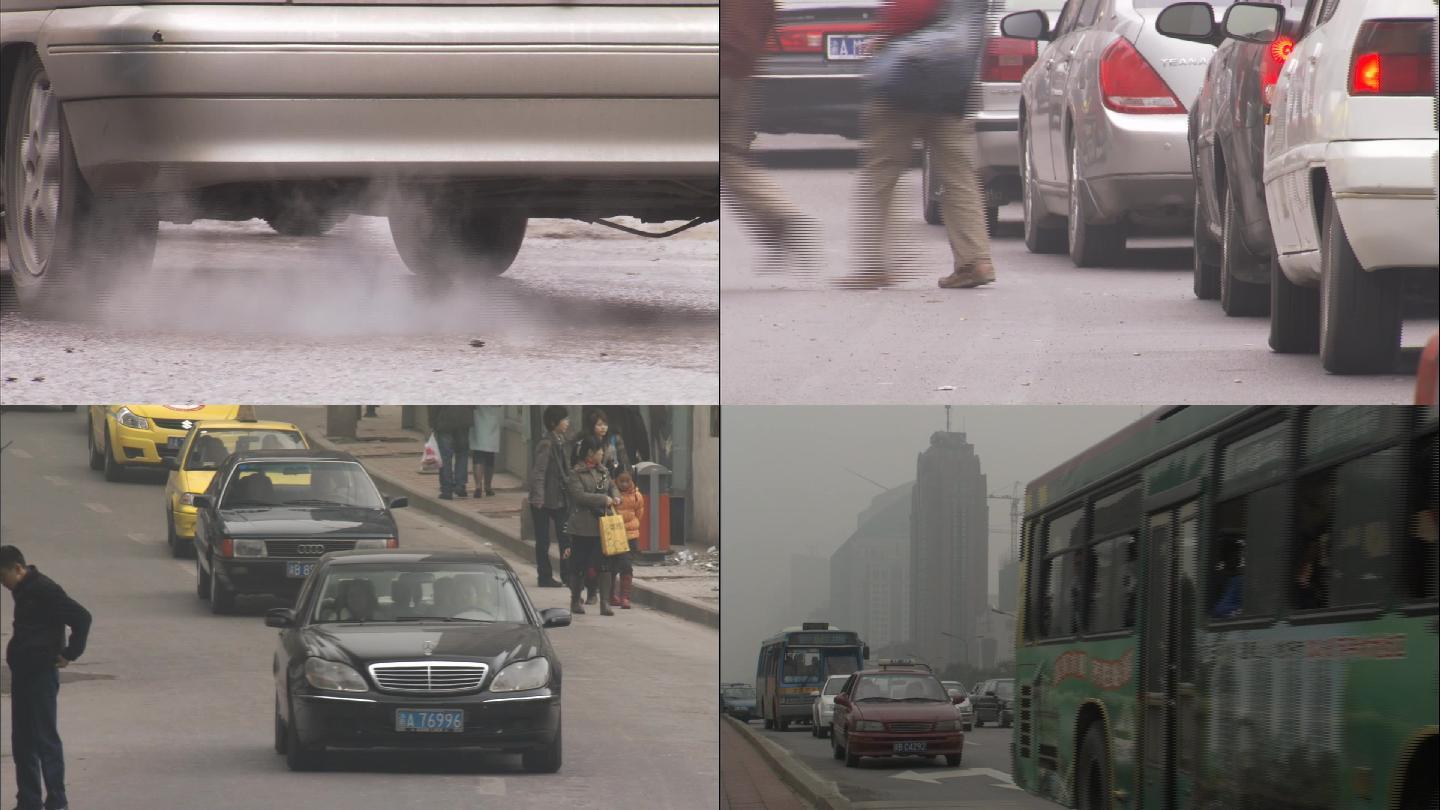 汽车排放废气环境污染空气污染