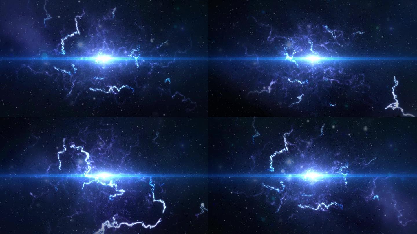 无限循环的宇宙星空