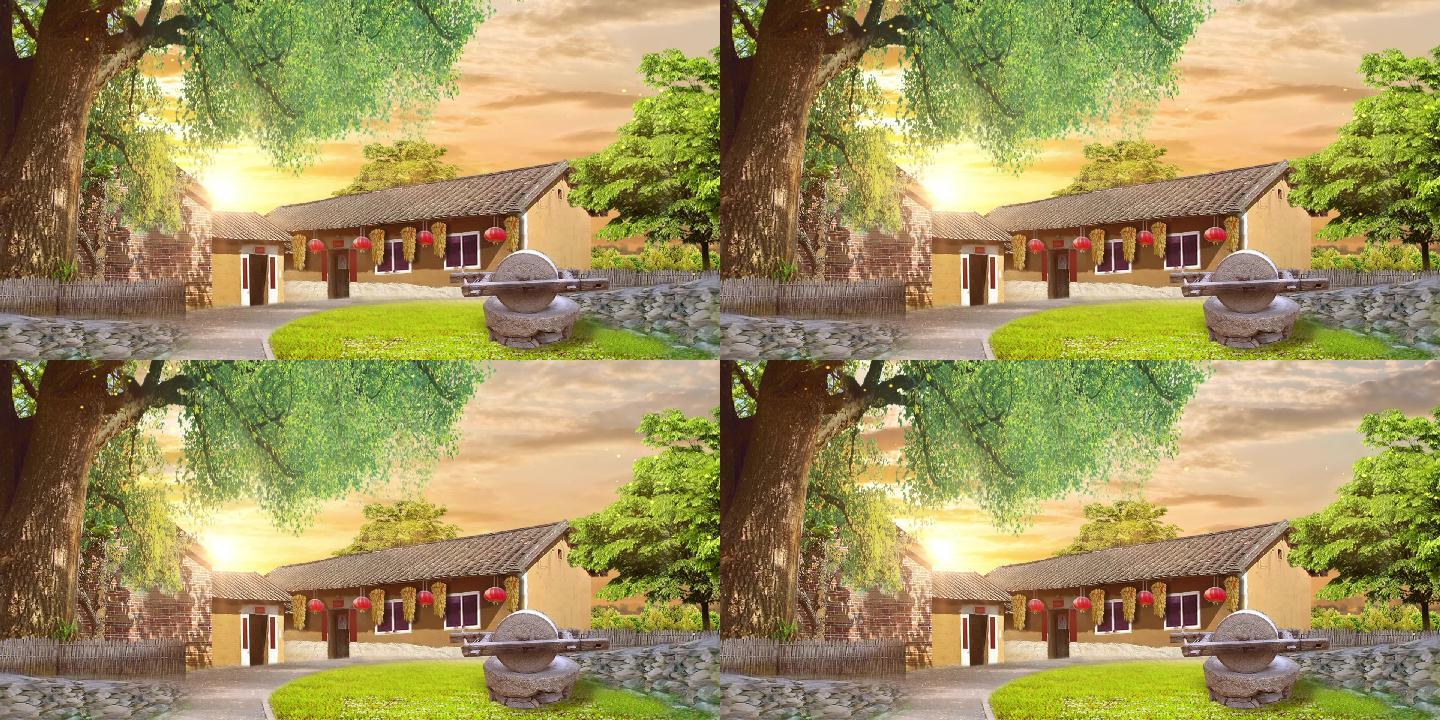 国庆经济建设新农村父老乡亲乡村情怀