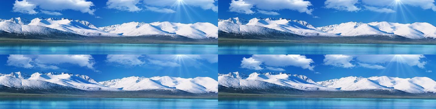 雪山美景西藏朝圣之路心灵净土