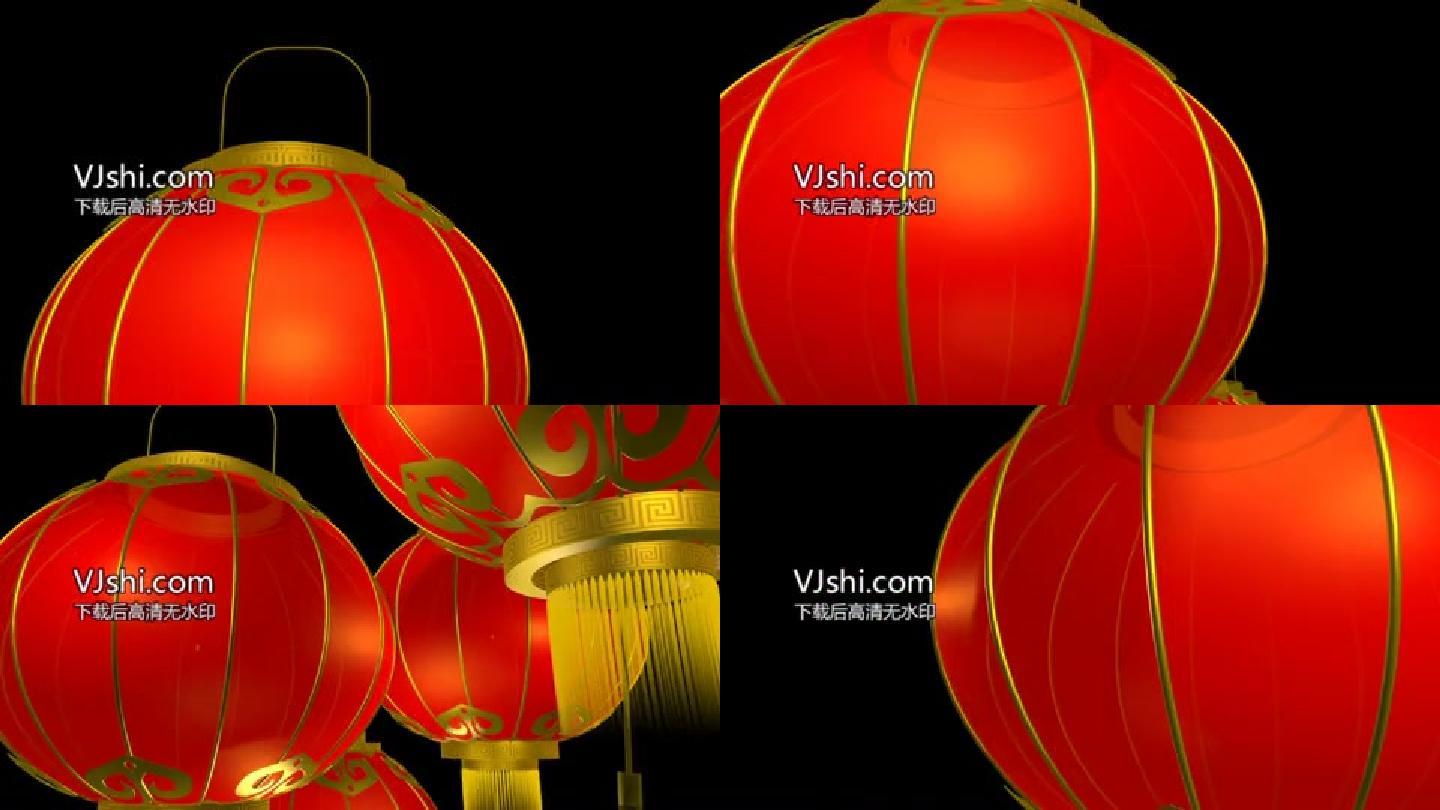 节日庆典红灯笼元素中国元素喜庆大气