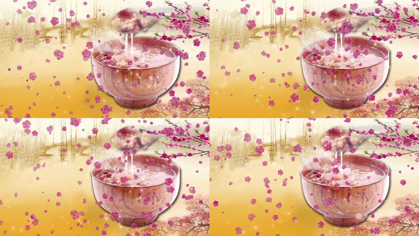 腊梅花飘落视频