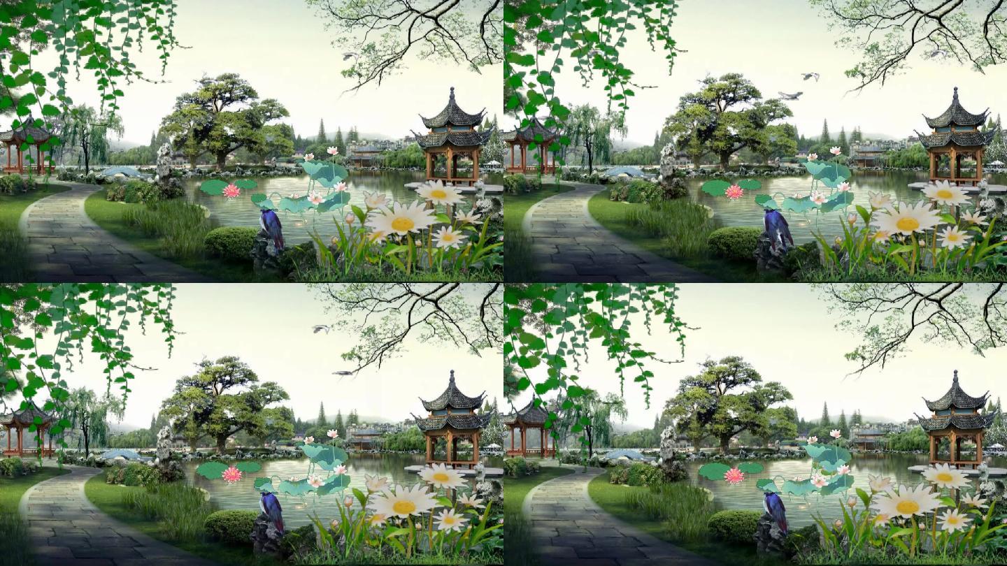 舞台背景花园背景公园背景 19x1080 高清视频素材下载 编号 舞台背景 Vj师网www Vjshi Com