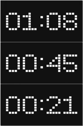 简约90秒倒计时视频素材