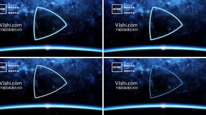 活动现场动态创意互动启动视频