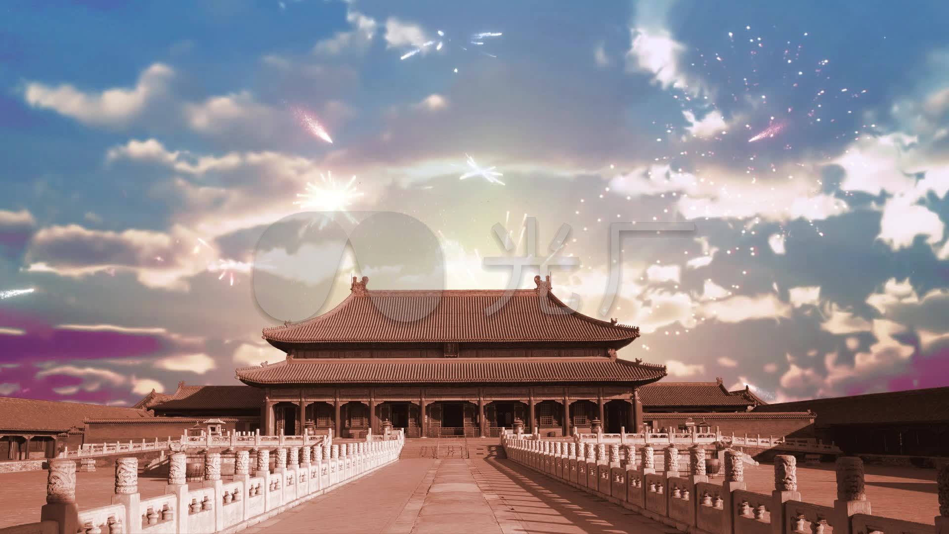 故宫宫殿_1920x1080_高清视频素材下载(编号:402361)_舞台背景_vj师网