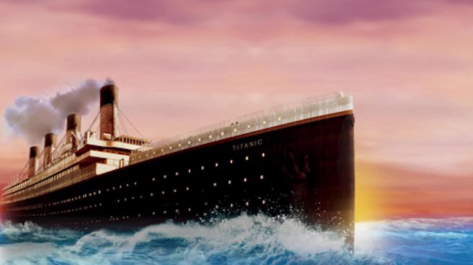 泰坦尼克号舞台背景