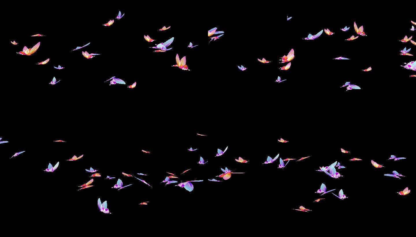 飞舞的蝴蝶图片桌面壁纸_梦幻的小蝴蝶壁纸_三千图片网