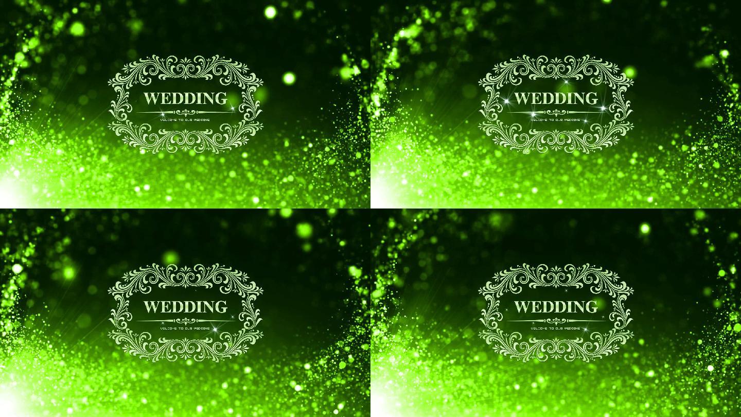 绿色婚礼logo