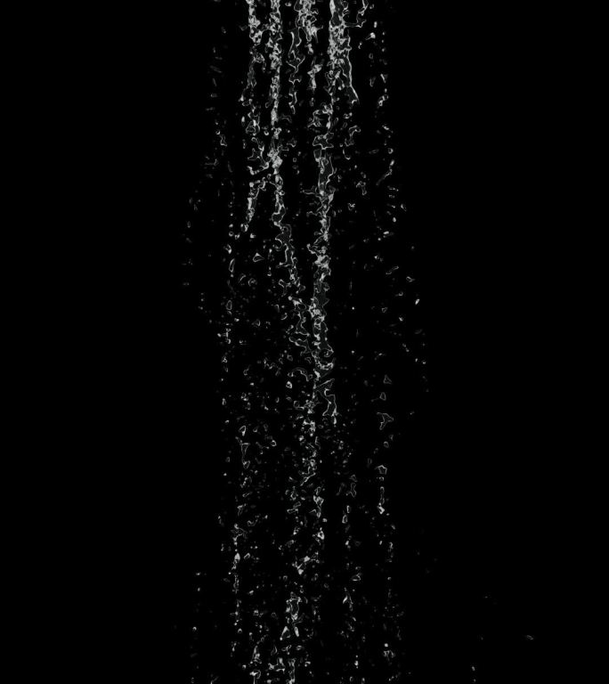 三维水帘水幕，流体水动画视频素材（二）