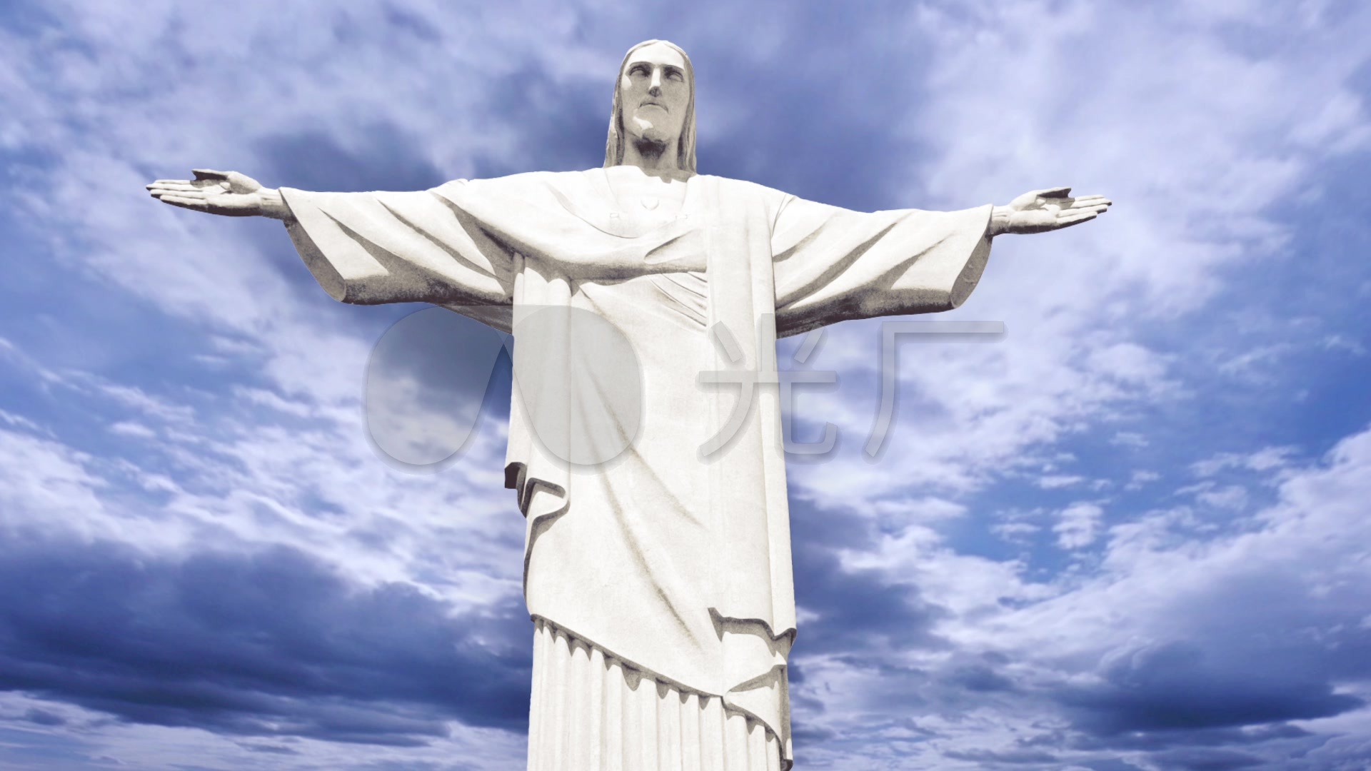 耶稣基督救世主雕像可循环