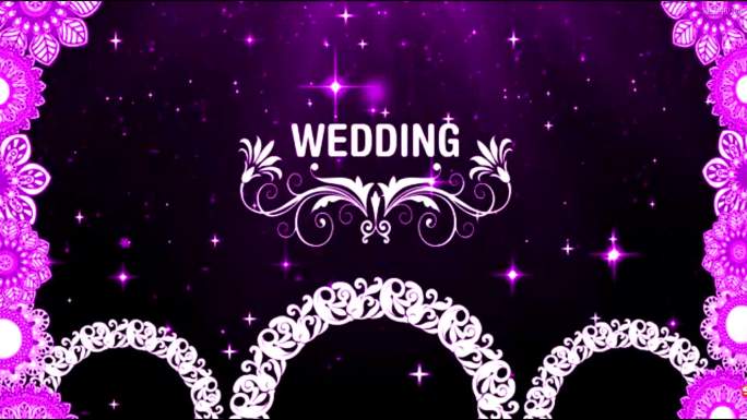 紫色婚礼logo【3】