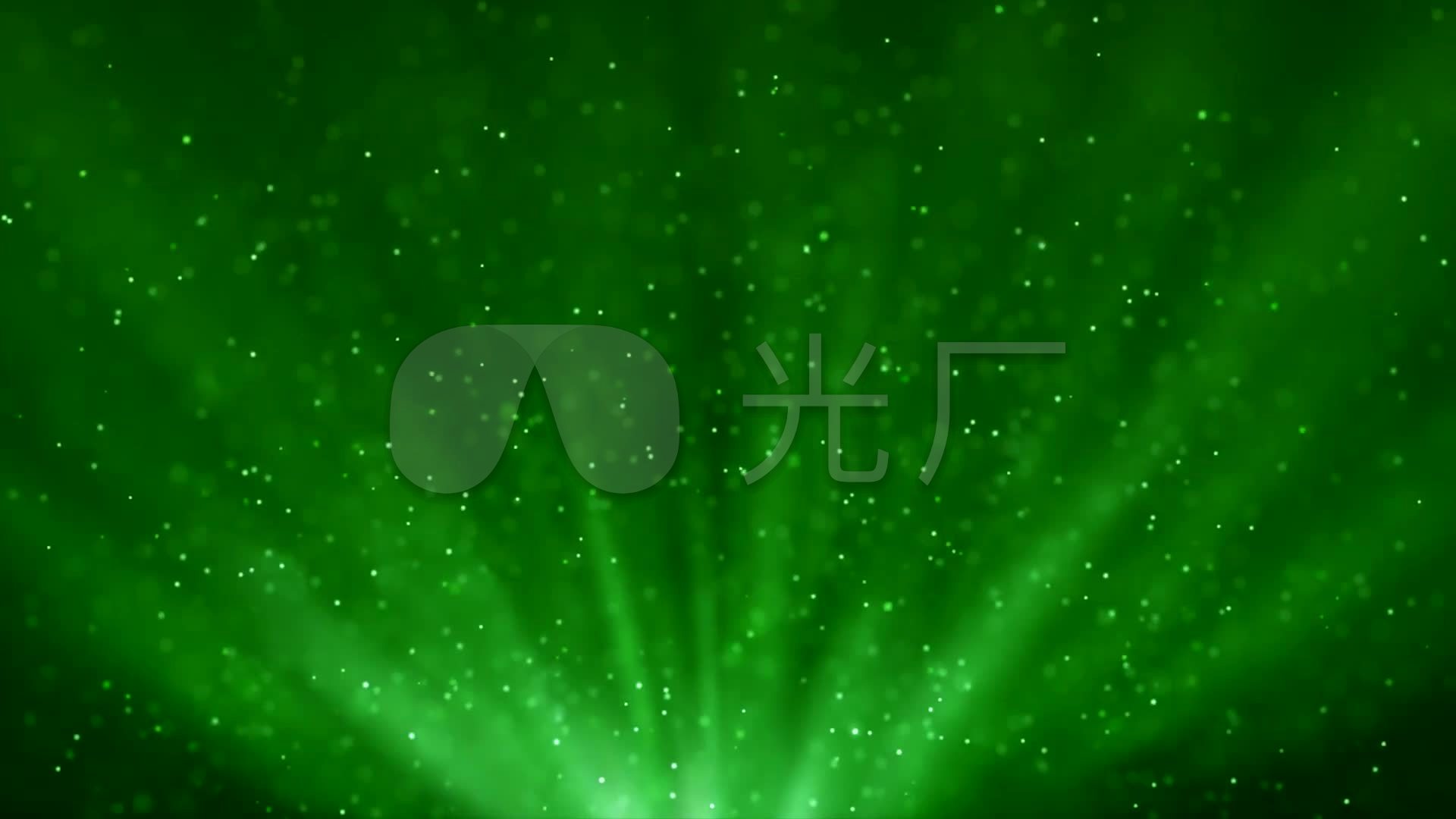 绿色粒子舞台背景素材